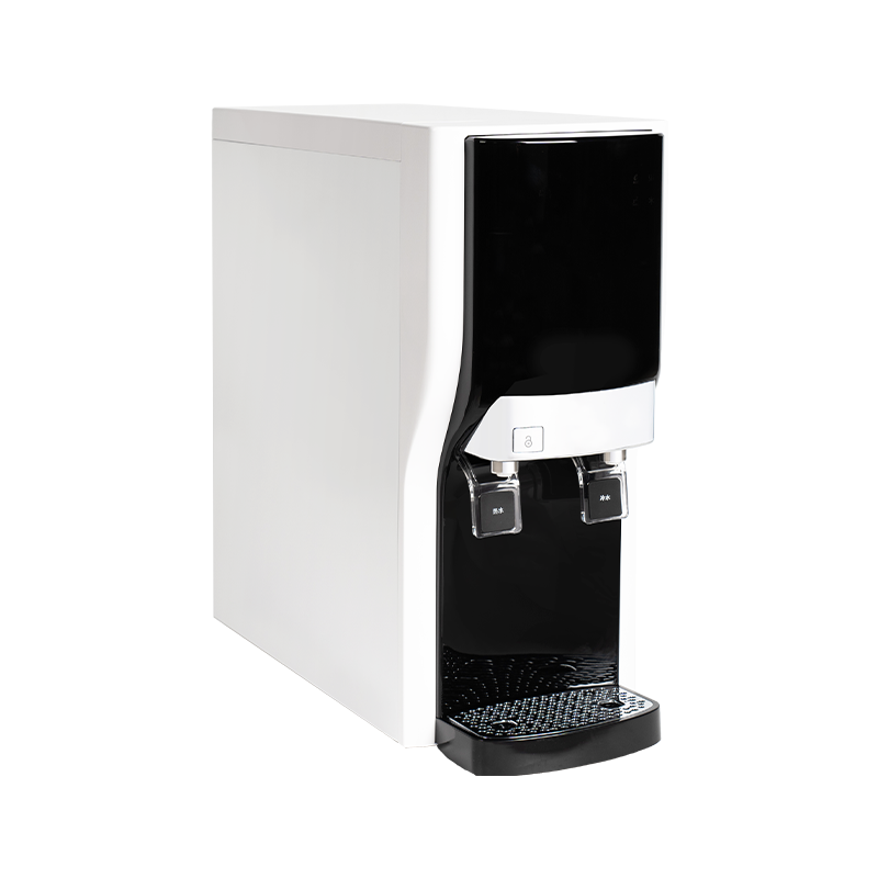 Dispenser air berkilauan meja untuk rumah dengan penapis