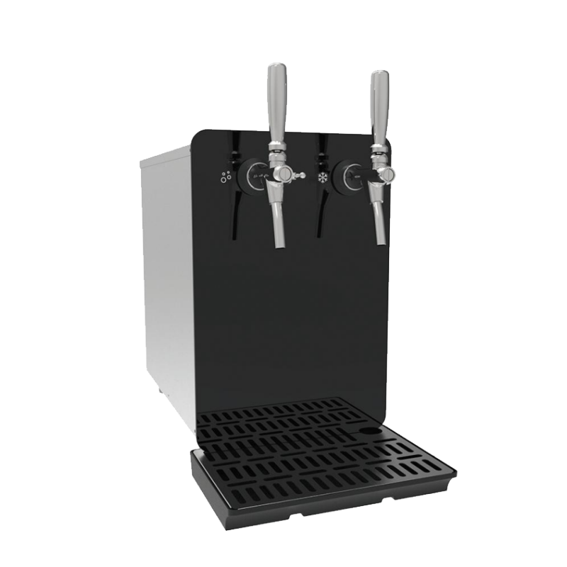 Meja sejuk air berkilauan mudah alih