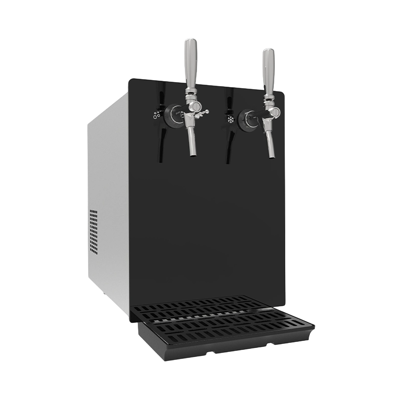 BST60C Sistem Air Berkilau/Sejuk Kaunter Komersial Dwi-Tap